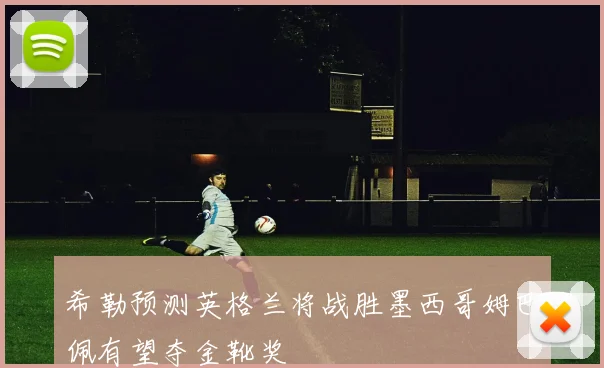 希勒预测英格兰将战胜墨西哥姆巴佩有望夺金靴奖